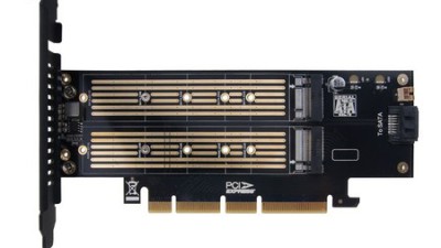 M.2 SATA to PCIe 어댑터 솔직 후기! ✨득템 찬스✨